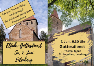 Gottesdienste am 7. Juni