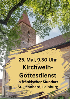 fränkischer Kirchweihgottesdienst